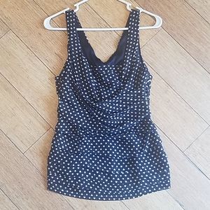 NWOT Navy Express Top